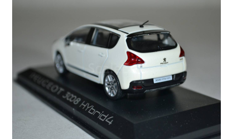 Peugeot 3008 Gybrid 4, сборная модель автомобиля, Norev, scale43