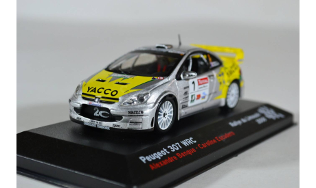 Peugeot 307 WRC #1 , Rallye Du Limousin (2008) 2 шт!!, масштабная модель, IXO-ALTAYA, 1:43, 1/43