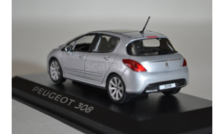 Peugeot 308 (Nor), сборная модель автомобиля, Minichamps, 1:43, 1/43