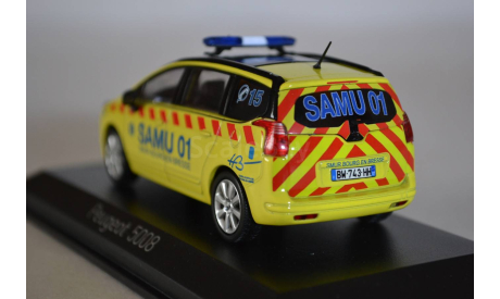 Peugeot 5008 2012 (SMUR), масштабная модель, Norev, 1:43, 1/43
