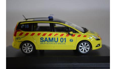 Peugeot 5008 2012 (SMUR), масштабная модель, Norev, 1:43, 1/43