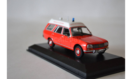 Peugeot 504 break Pompiers  ambulance, масштабная модель, Norev, 1:43, 1/43
