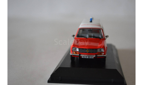 Peugeot 504 break Pompiers  ambulance, масштабная модель, Norev, 1:43, 1/43