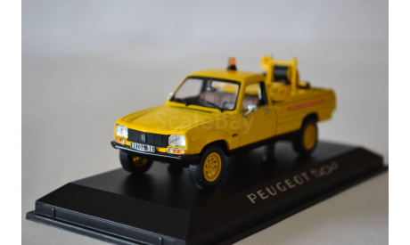 Peugeot 504 Pick Up 1979 CCF Forestiers Pomiers, масштабная модель, Norev, 1:43, 1/43