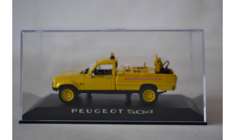 Peugeot 504 Pick Up 1979 CCF Forestiers Pomiers, масштабная модель, Norev, 1:43, 1/43