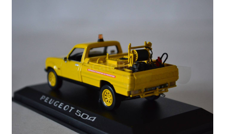 Peugeot 504 Pick Up 1979 CCF Forestiers Pomiers, масштабная модель, Norev, 1:43, 1/43
