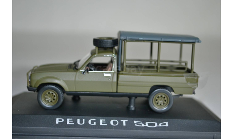 Peugeot 504 Pick Up Army (454), масштабная модель, Norev, scale43