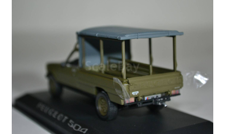 Peugeot 504 Pick Up Army (454), масштабная модель, Norev, scale43