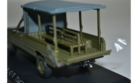 Peugeot 504 Pick Up Army (454), масштабная модель, Norev, scale43