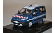 Peugeot Partner 2008 Gendarmerie, масштабная модель, Norev, scale43