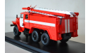 ПМ 102Б красный с белыми полосами, масштабная модель, scale43, УРАЛ