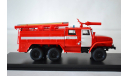 ПМ 102Б красный с белыми полосами, масштабная модель, scale43, УРАЛ