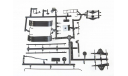 Сборная модель полуприцеп ТЦ 11, сборная модель автомобиля, AVD Models, scale43