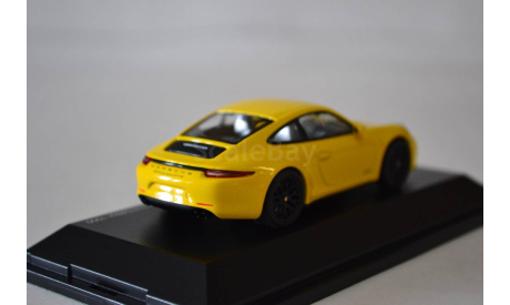 Porsche 911 Carrera GTS racing gelb, масштабная модель, Schuco, 1:43, 1/43
