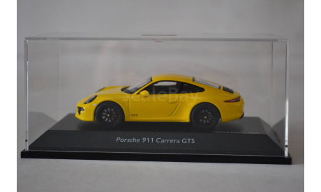 Porsche 911 Carrera GTS racing gelb, масштабная модель, Schuco, 1:43, 1/43