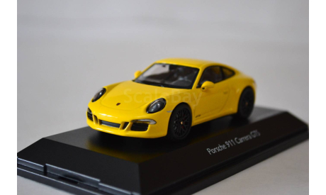 Porsche 911 Carrera GTS racing gelb, масштабная модель, Schuco, 1:43, 1/43