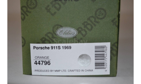 Porshe 911S 1969 (44796), масштабная модель, Ebbro, scale43, Porsche