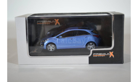 HYUNDAI I30 2012 Blue, масштабная модель, Premium X, scale43