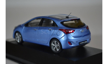 HYUNDAI I30 2012 Blue, масштабная модель, Premium X, scale43
