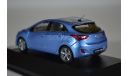 HYUNDAI I30 2012 Blue, масштабная модель, Premium X, 1:43, 1/43