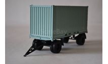 прицеп ГКБ 8350 контейнер, масштабная модель, Автоистория (АИСТ), 1:43, 1/43