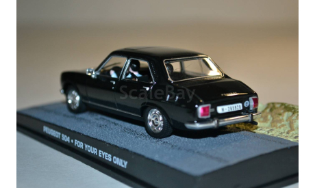 Peugeot 504 (007 For your eyes only ), сборная модель автомобиля, Ge Fabbri, scale43