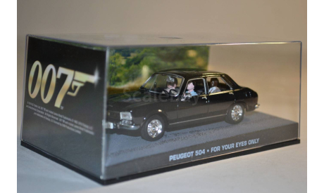 Peugeot 504 (007 For your eyes only ), сборная модель автомобиля, Ge Fabbri, scale43
