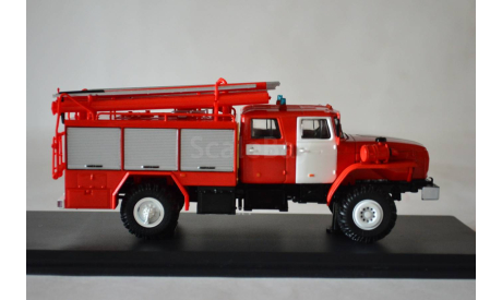 ПСА 2 красн. с бел.полосами, масштабная модель, УРАЛ, Start Scale Models (SSM), scale43