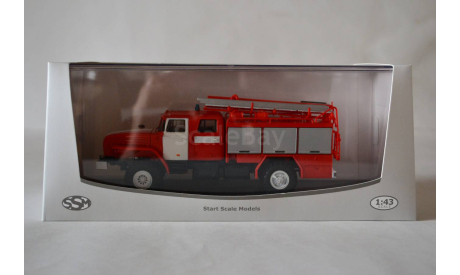 ПСА 2 красн. с бел.полосами, масштабная модель, УРАЛ, Start Scale Models (SSM), scale43
