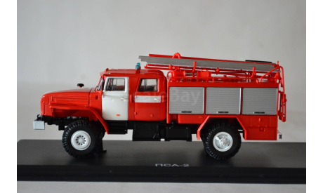 ПСА 2 красн. с бел.полосами, масштабная модель, УРАЛ, Start Scale Models (SSM), scale43