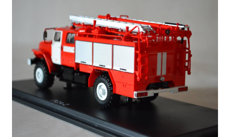 ПСА 2 красн. с бел.полосами, масштабная модель, УРАЛ, Start Scale Models (SSM), scale43