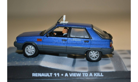 Renault 11  (007 A view to a kill ), сборная модель автомобиля, Ge Fabbri, 1:43, 1/43