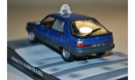 Renault 11  (007 A view to a kill ), сборная модель автомобиля, Ge Fabbri, 1:43, 1/43