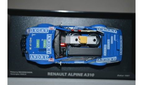 Renault Alpina A310 Dakar, масштабная модель, Norev, scale43