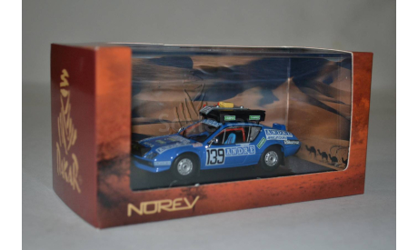 Renault Alpina A310 Dakar, масштабная модель, Norev, scale43