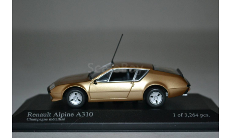 Renault Alpine A310 1976 (500), масштабная модель, Minichamps, scale43