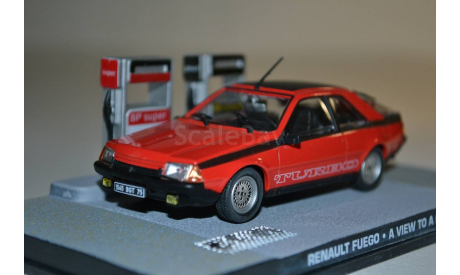 Renault Fuego  (007 A view to a kill), сборная модель автомобиля, Ge Fabbri, 1:43, 1/43