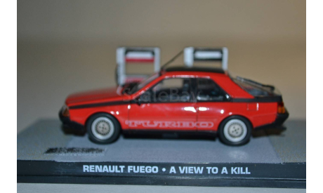 Renault Fuego  (007 A view to a kill), сборная модель автомобиля, Ge Fabbri, 1:43, 1/43