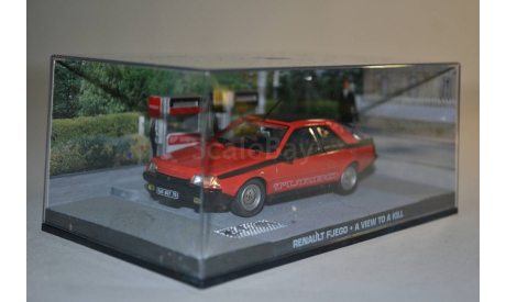 Renault Fuego  (007 A view to a kill), сборная модель автомобиля, Ge Fabbri, 1:43, 1/43