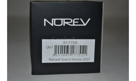 Renault Grand Modus 2007 (755), масштабная модель, Norev, 1:43, 1/43
