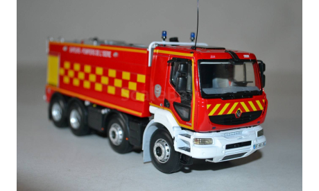 Renault Kerax 2008 (Pompiers FMOGP), масштабная модель, Norev, scale43