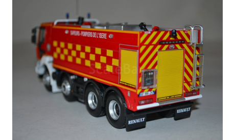 Renault Kerax 2008 (Pompiers FMOGP), масштабная модель, Norev, scale43