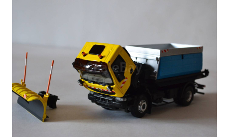 Renault Kerax Chasse Neige 2008 (снегоуборщик), масштабная модель, Norev, 1:43, 1/43