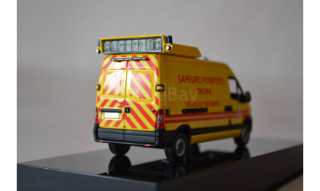 Renault Master pompiers Vehicule Securite, масштабная модель, Norev, 1:43, 1/43