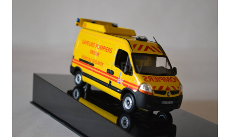 Renault Master pompiers Vehicule Securite, масштабная модель, Norev, 1:43, 1/43