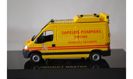 Renault Master pompiers Vehicule Securite, масштабная модель, Norev, 1:43, 1/43