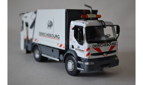 Renault Premium  2006 Camion poubelle Derichebourg, масштабная модель, Norev, scale43