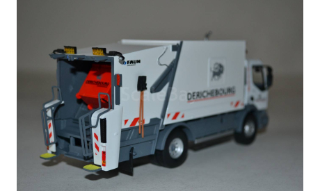 Renault Premium  2006 Camion poubelle Derichebourg, масштабная модель, Norev, scale43