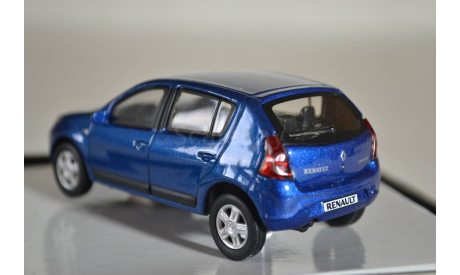 Renault Sandero (d.Bl.0, масштабная модель, Eligor, scale43