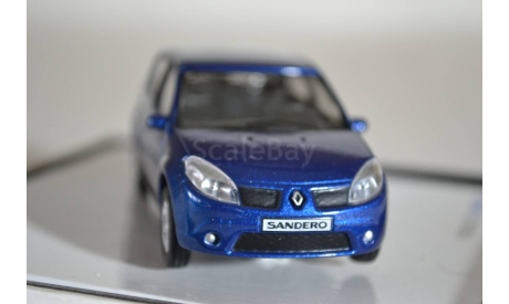Renault Sandero (d.Bl.0, масштабная модель, Eligor, scale43